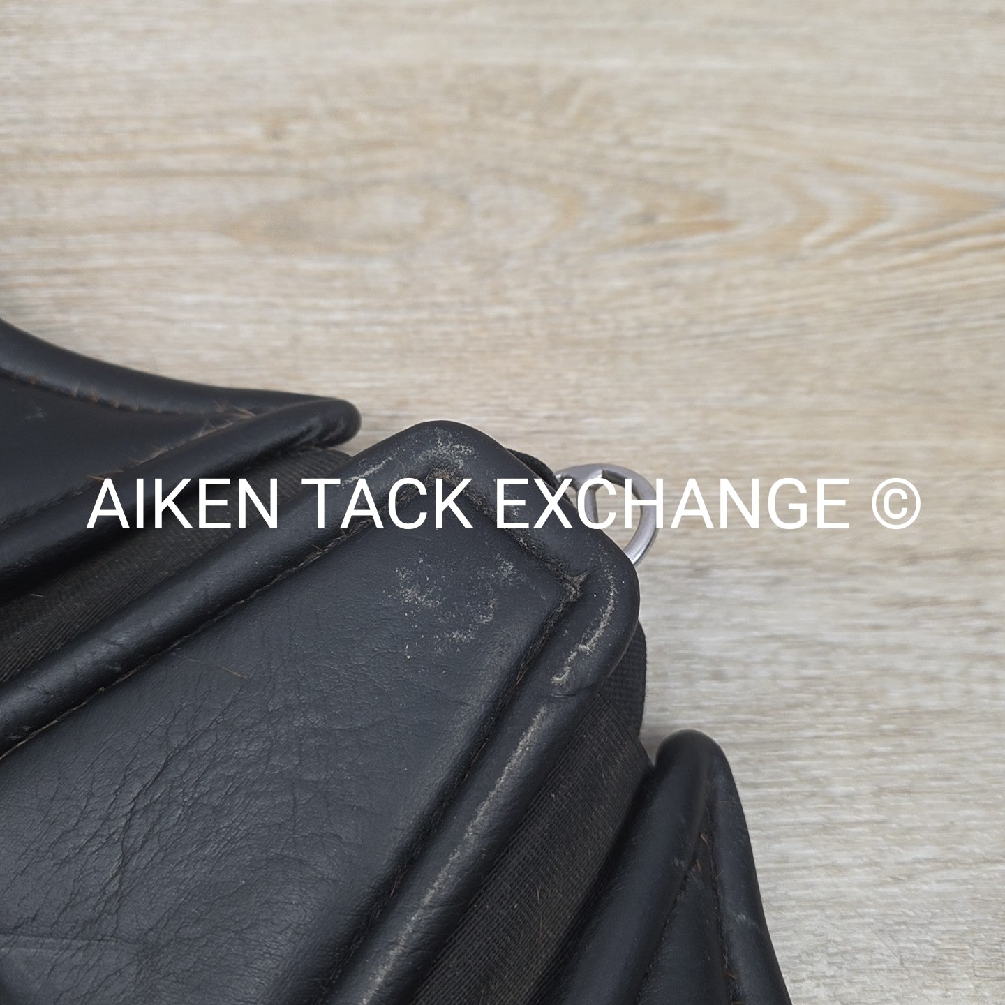 Total Saddle Fit StretchTec Shoulder Relief Girth with Leather Liner, Black, 20"