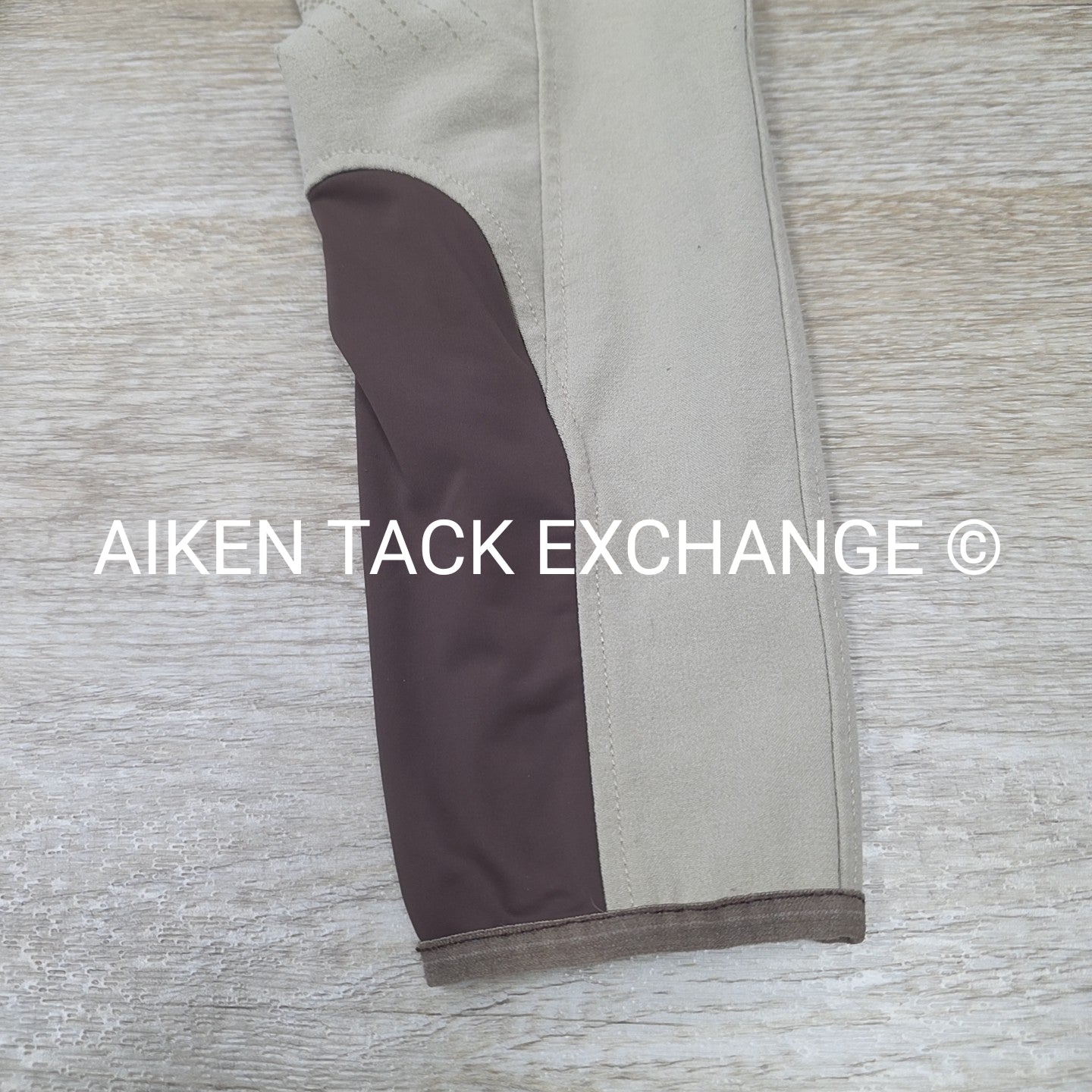 FITS Adjustable Waste Silicone Grip Knee Patch Breeches, Size 26 / 28