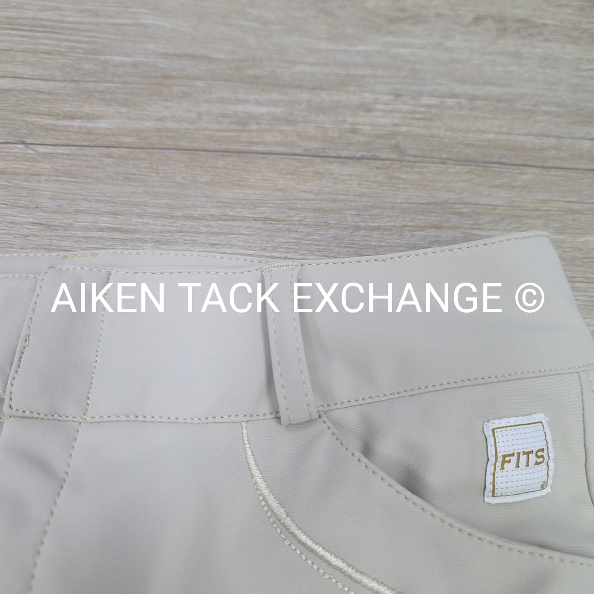 FITS Abbey Silicone Grip Knee Patch Breeches, Size Small