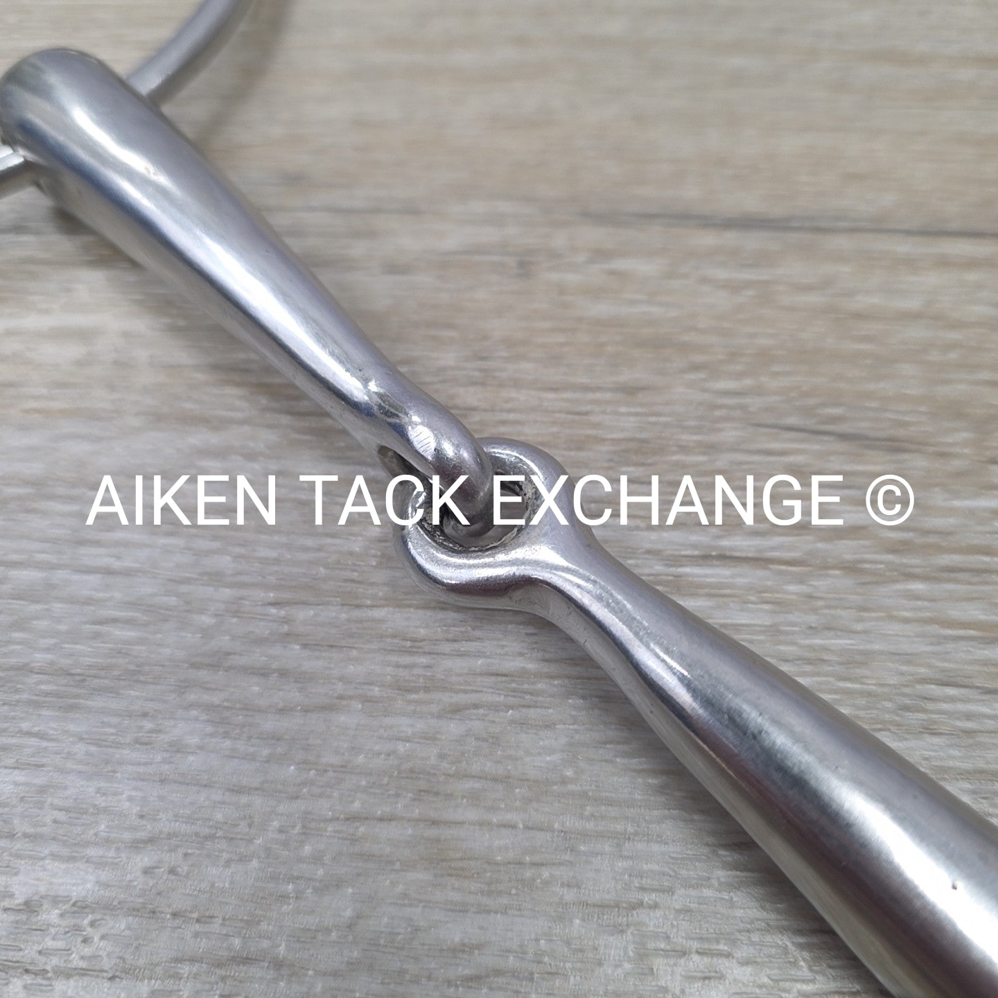 Single Joint Large Ring Beval Loop Gag Bit 5.5"