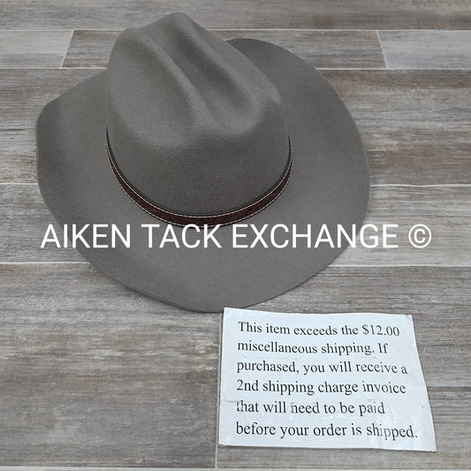 Brixton & Fender Laredo Cowboy Hat, Size XL - 7 3/4 (29cm)