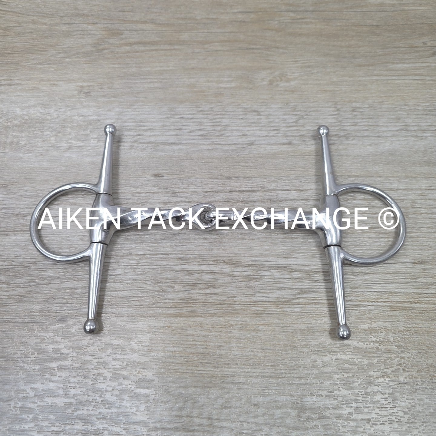 Single Joint Slow Twist Full Cheek Bit 6"