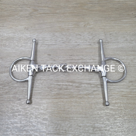 Single Joint Slow Twist Full Cheek Bit 6"