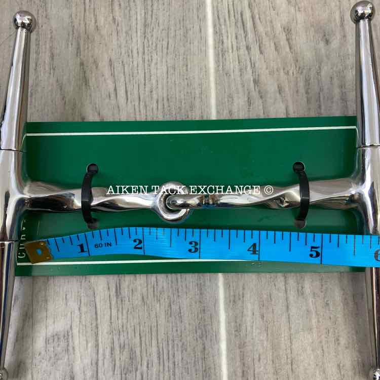 Marcel Toulouse Single Jointed Slow Twist Full Cheek Bit 5.5"