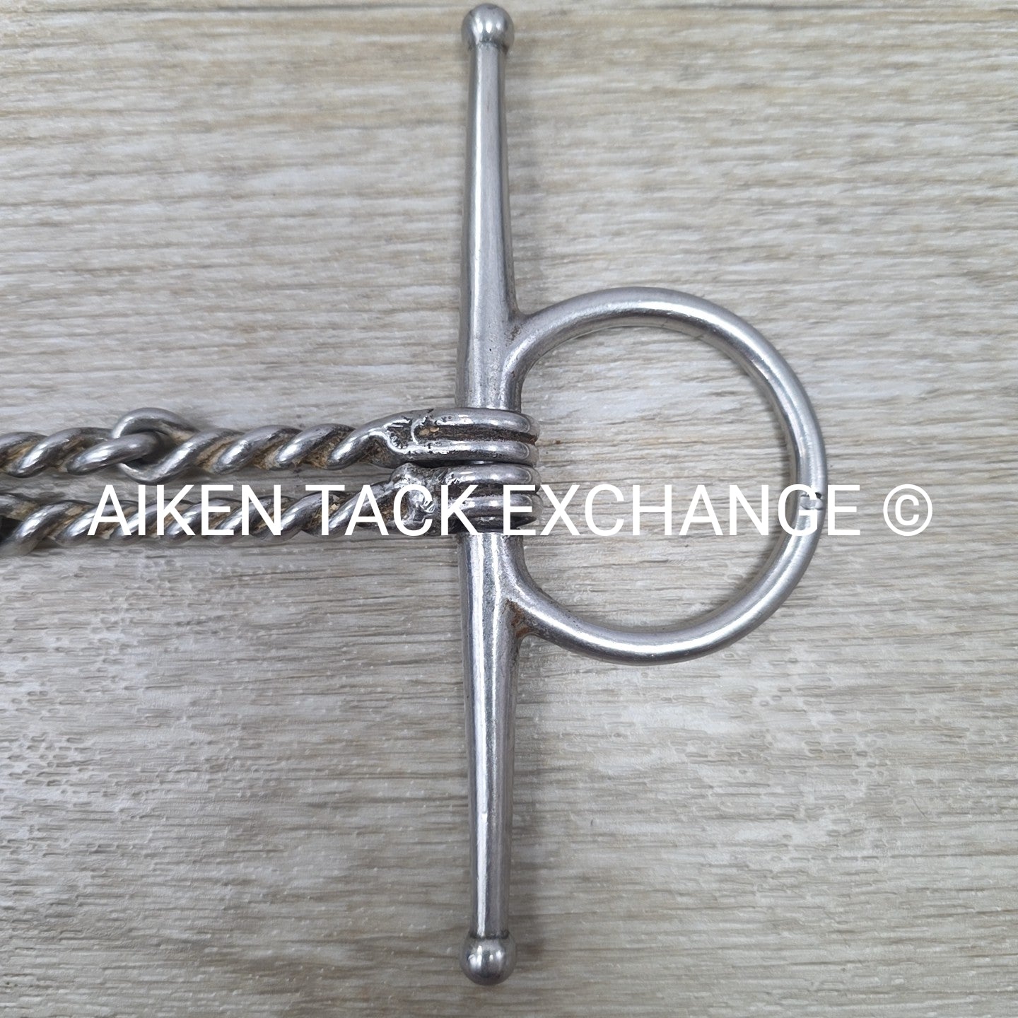 Full Cheek Double Twisted Wire Bit 5"