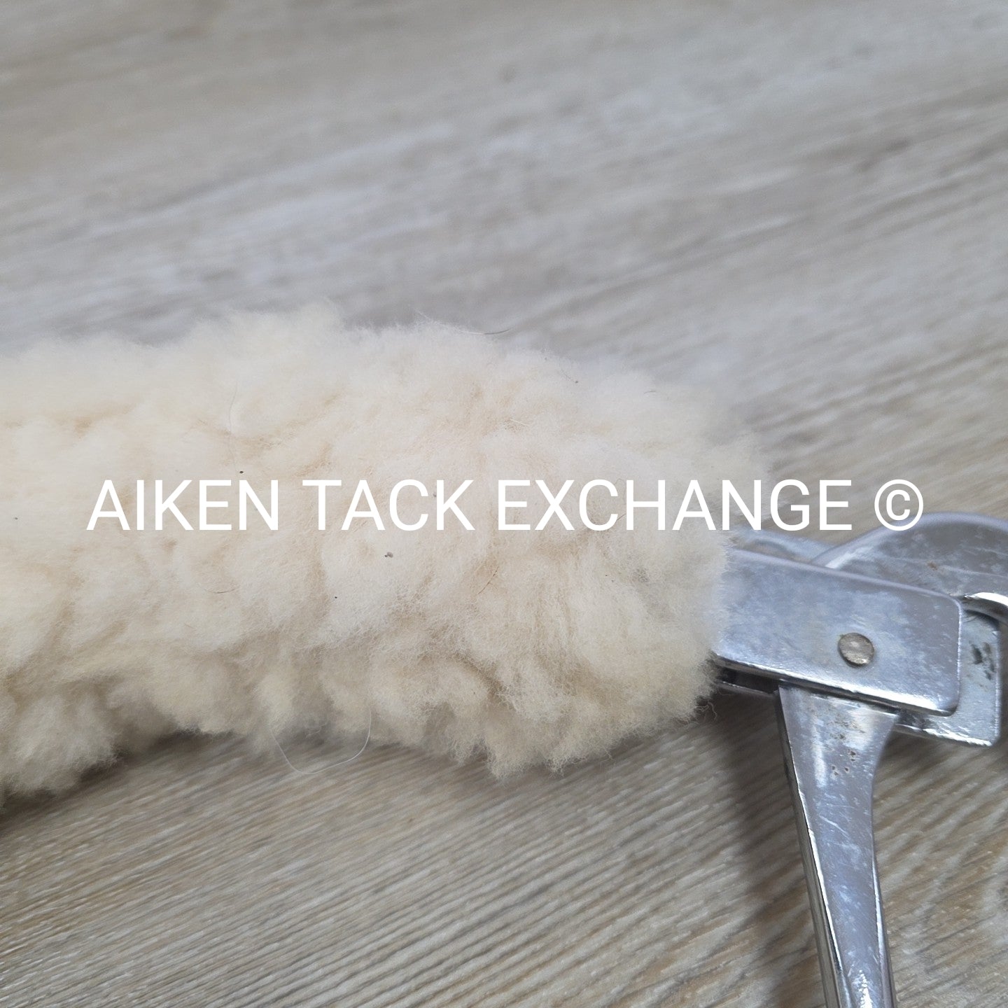 Hackamore with Sheepskin Noseband Cover