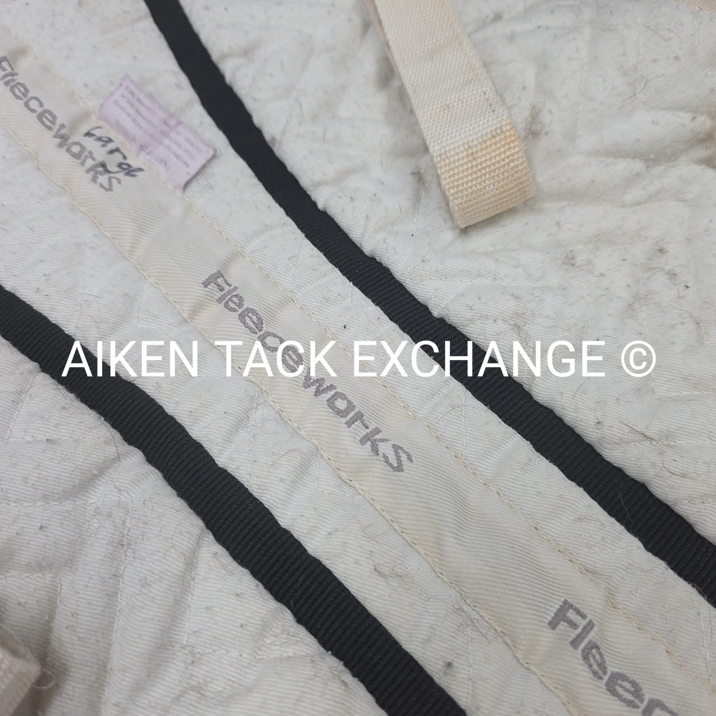 Fleeceworks FXK Rolled Edge Sheepskin Half Pad, Size Large