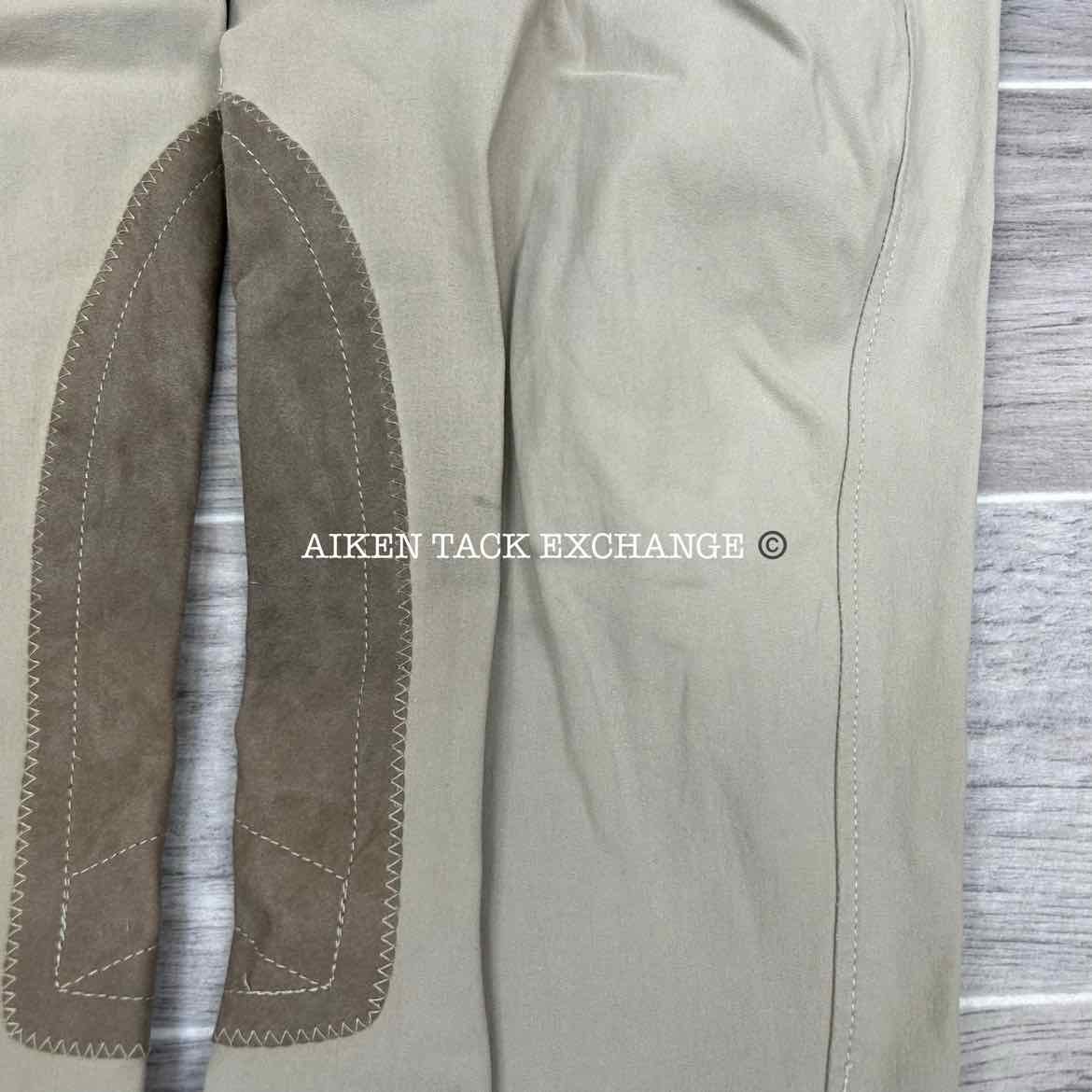 Tailored Sportsman Trophy Hunter Knee Patch Breeches, Size 34