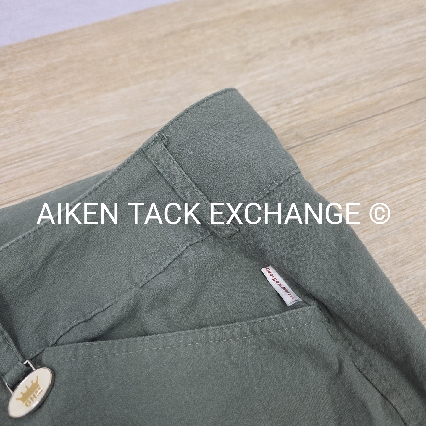 George H Morris Show Time Knee Patch Breeches, Size 32