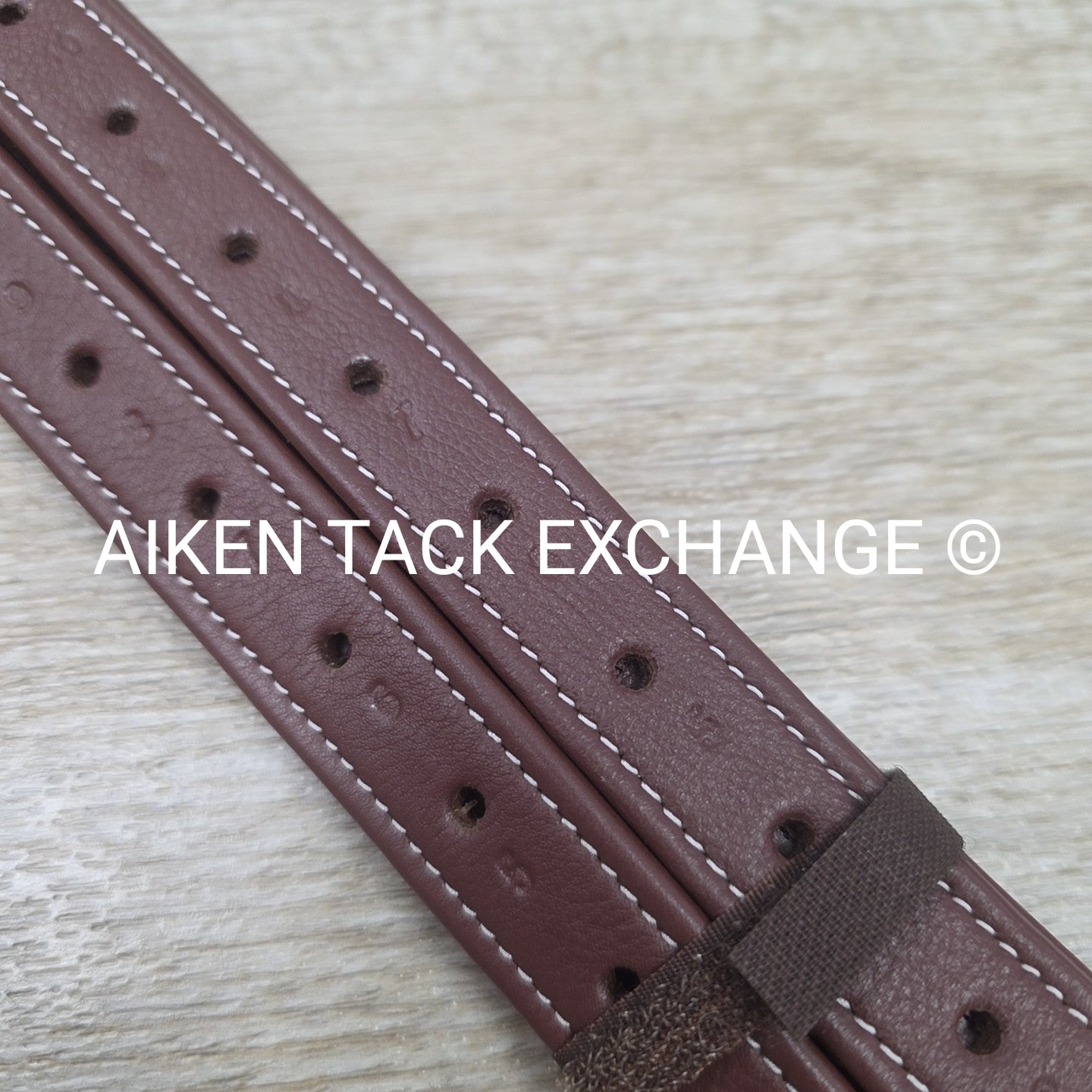 HDR Laureate Triple Covered Stirrup Leathers with Flat Buckles, Oakbark, 60"