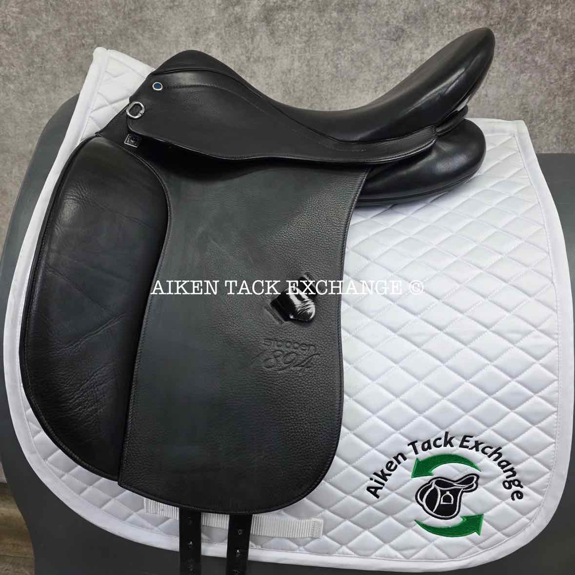 Stubben 1894 Dressage Saddle, 17" Seat, 32cm Tree - Wide, Wool Flocked Panels