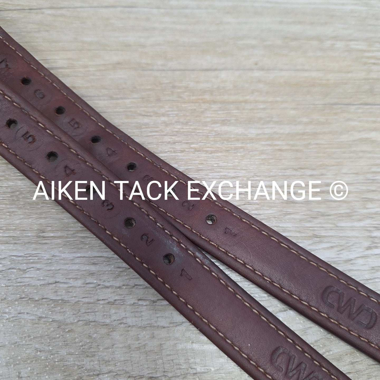 CWD Stirrup Leathers, Brown, 54"