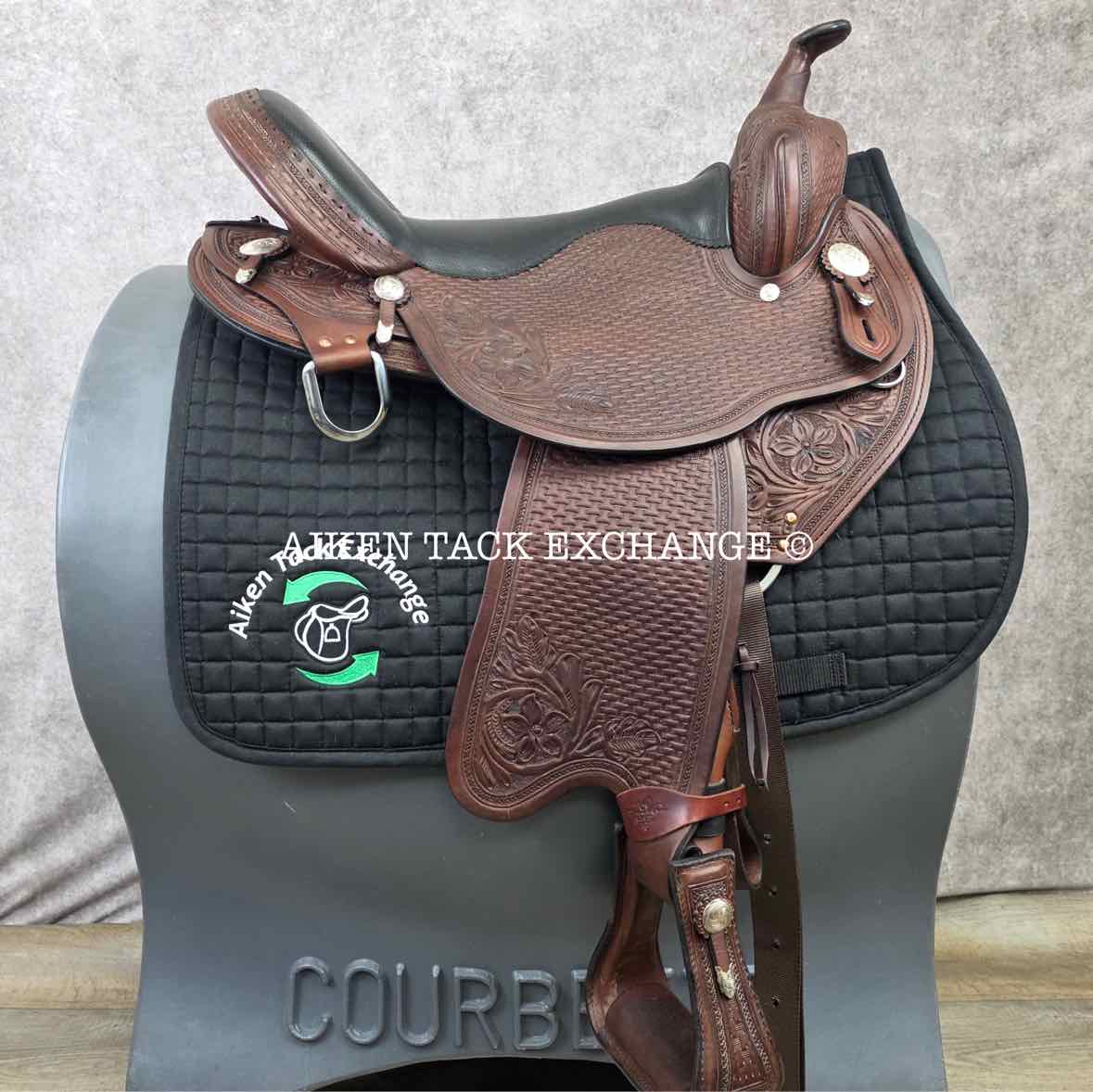 2017 Foxtrot USA Harmony Western Dressage Saddle, 16" Seat, Semi-Wide Tree