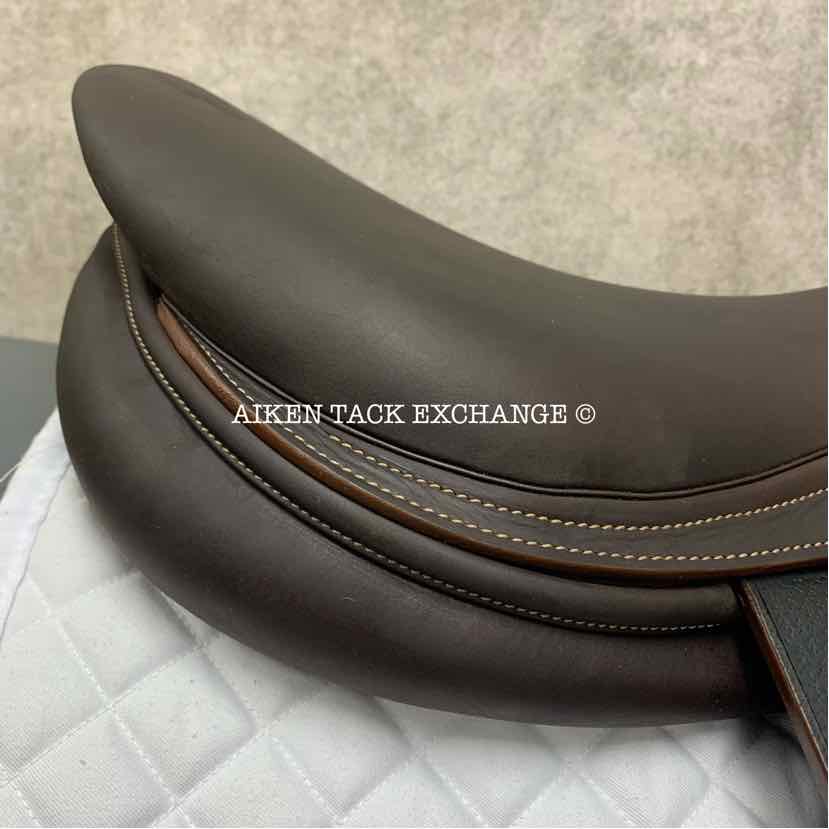 2023 Arion Atlas Close Contact Jump Saddle, 18" Seat, 2A Flap, Medium Tree, Foam Panels, Full Buffalo Leather, Comes with Matching Stirrup Leathers
