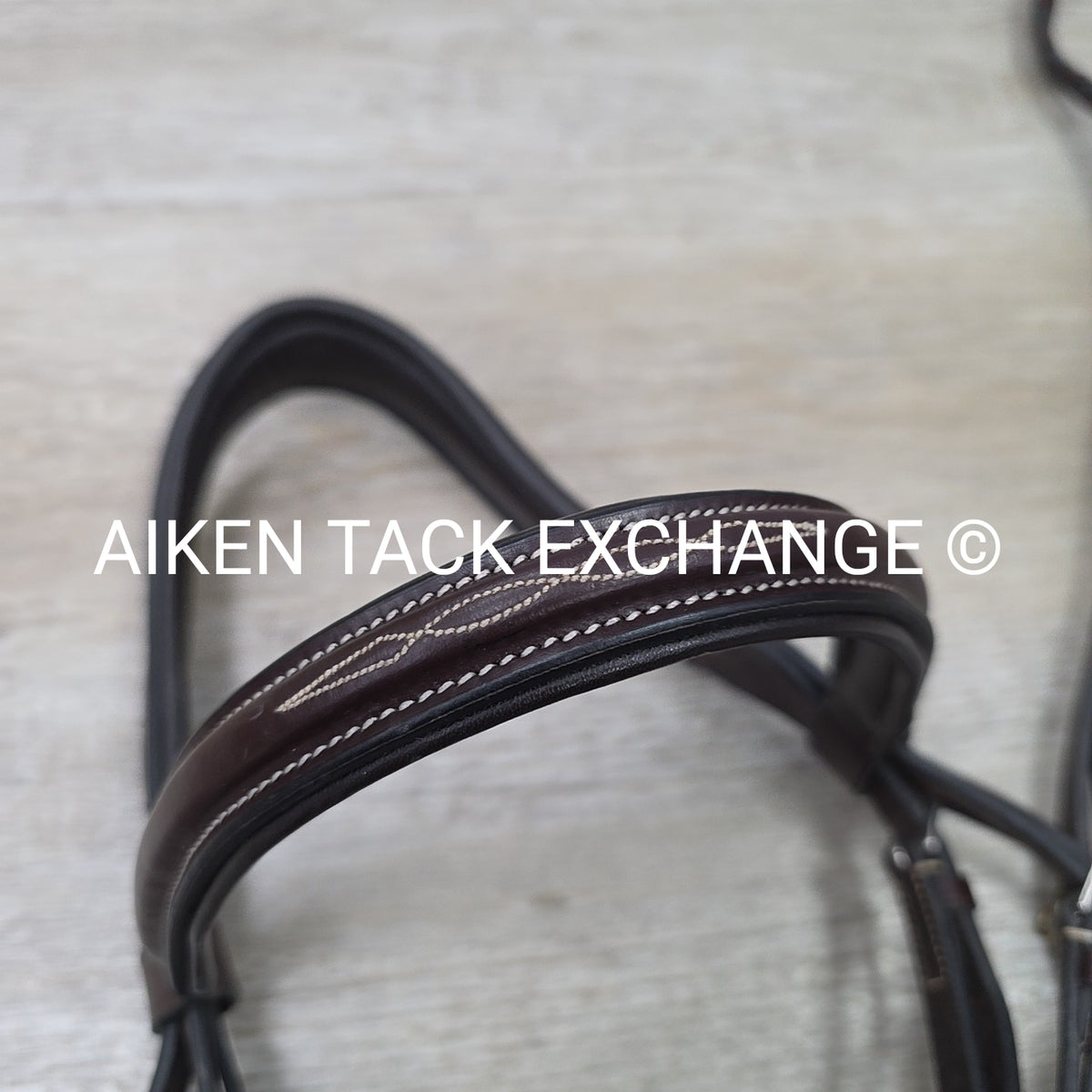 KL Select Black Oak Tupelo Bridle with Matching Laced Reins, Brown, Size Full