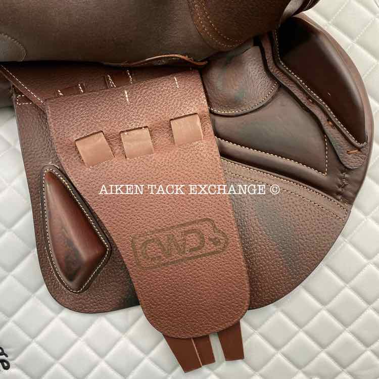 2021 CWD SE02 Close Contact Jump Saddle, 16" Seat, 0C Flap - Extra Short, Medium Tree, Foam Panels