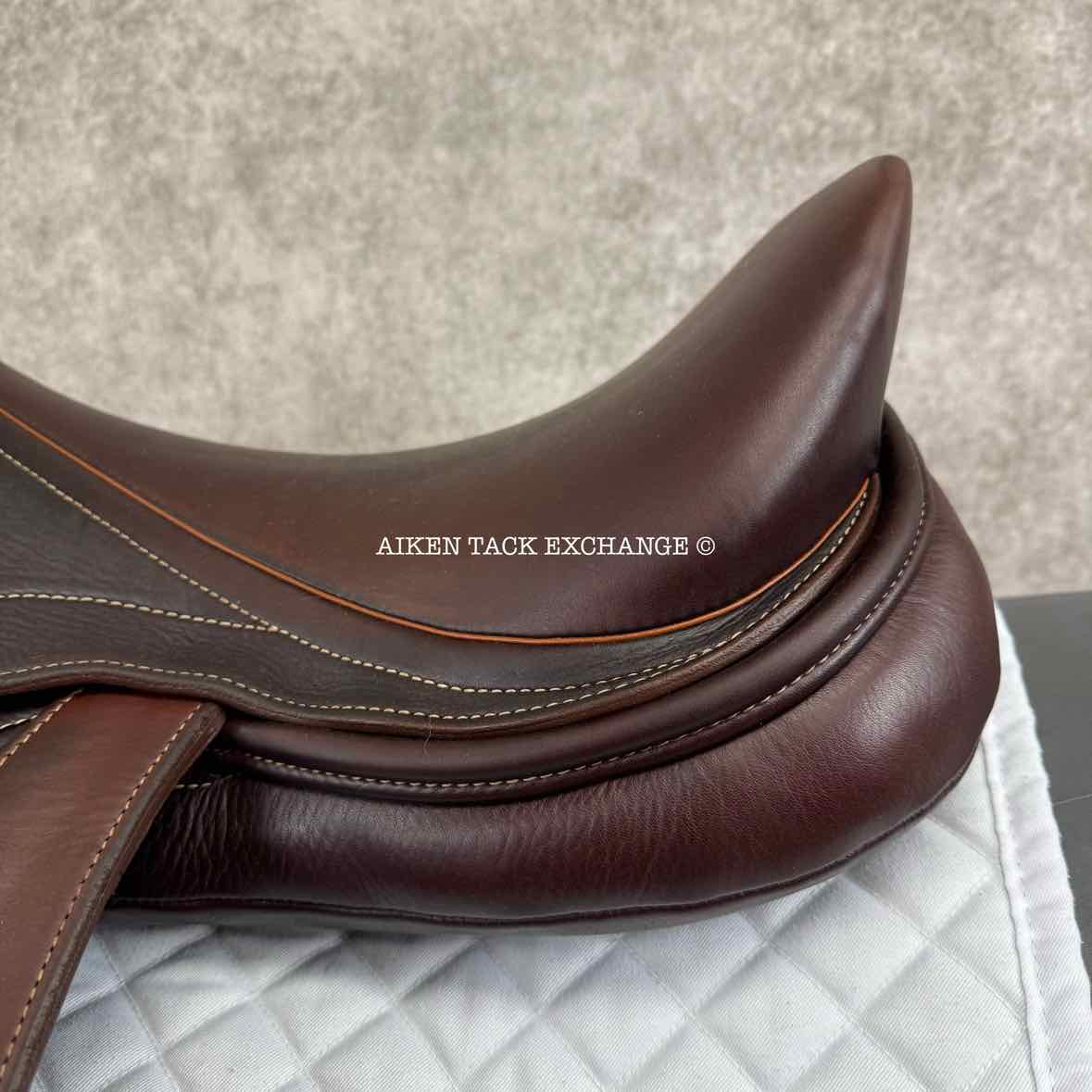 2017 Peter Horobin Stride Free Munich Jump Saddle, 17.5" Seat, Medium Wide Tree, Wool Flocked Panels