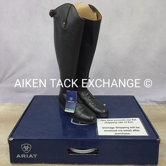 Ariat Heritage Contour II Field Boots, Size 9 B, Medium Height, Extra Wide Calf