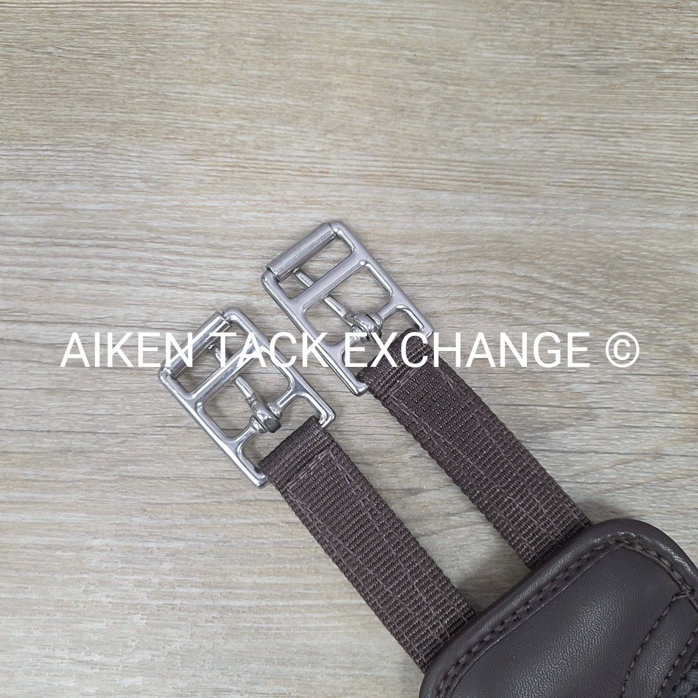 Wintec Chafeless Elastic English Girth, Brown, 52"