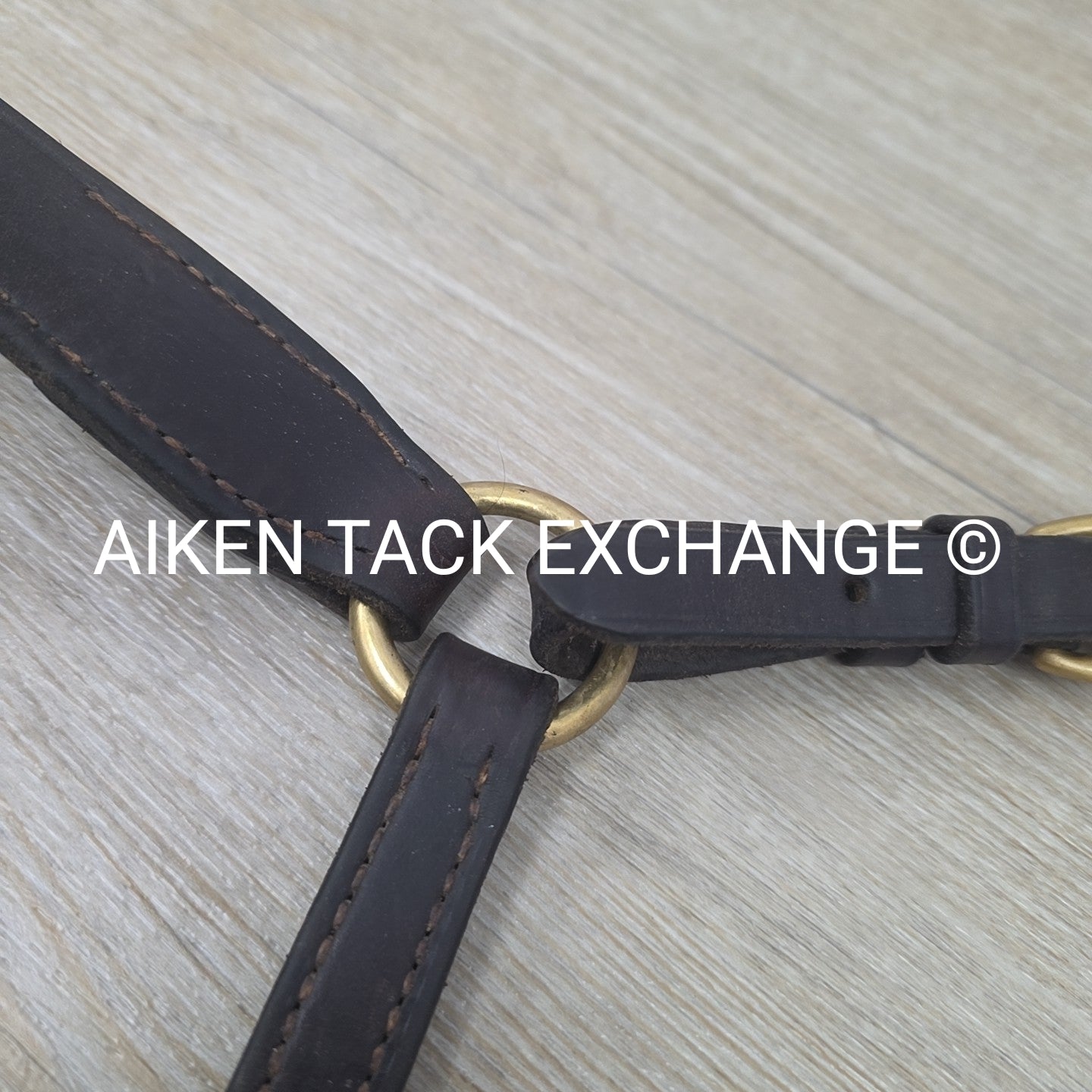 BARGAIN BUNDLE: Nunn Finer Elastic Breastplate & ExionPro Rubber Reins, Brown, S
