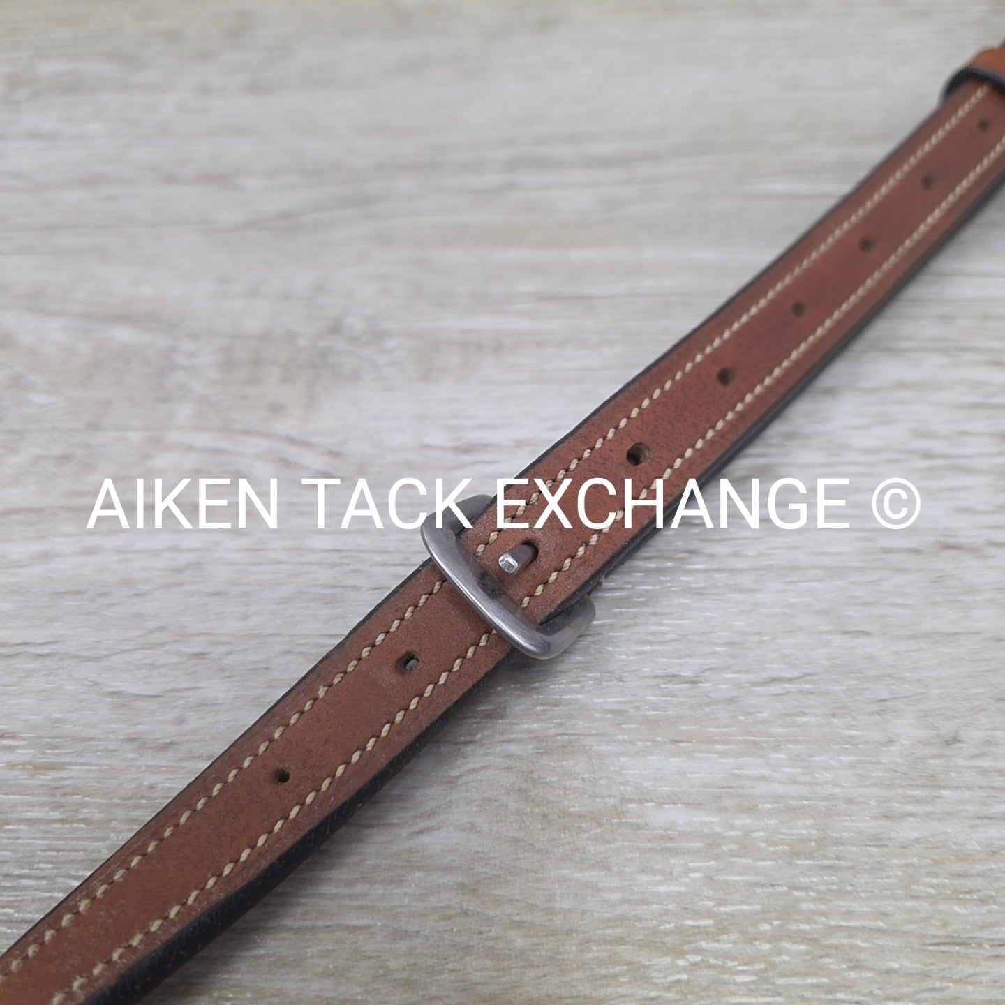 Bobby's English Tack Square Raised Fancy Stitched Standing Martingale, Brown, Wa