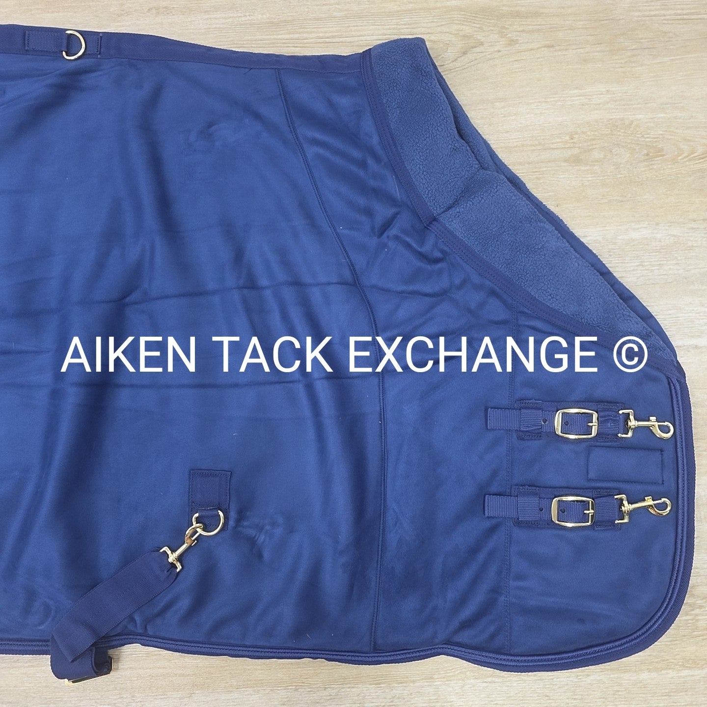 Fenwick Equestrian EquSuede Performance Cooler, Blue, 66"