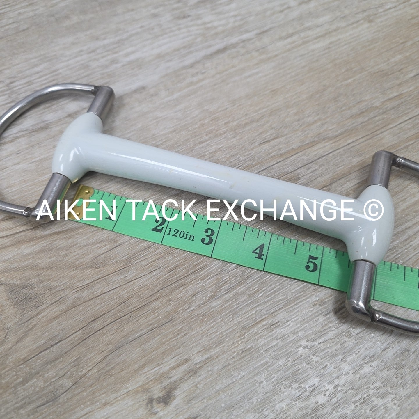 Beris Medium D Ring Eggbutt Bar Bit 5.25"