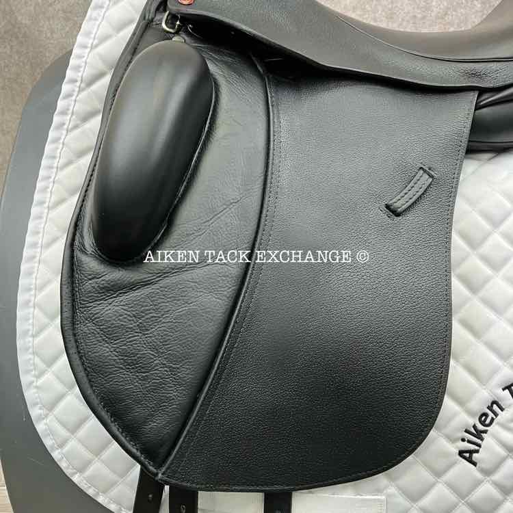 Saddle Guy by Mike Scott Monoflap Dressage Saddle, 18.5" Seat, Medium Wide Tree, Wool Flocked Panels