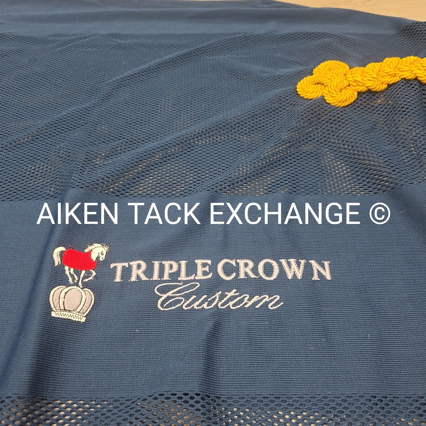 Triple Crown Mesh Scrim Sheet, Size 70" (has custom embroidery)
