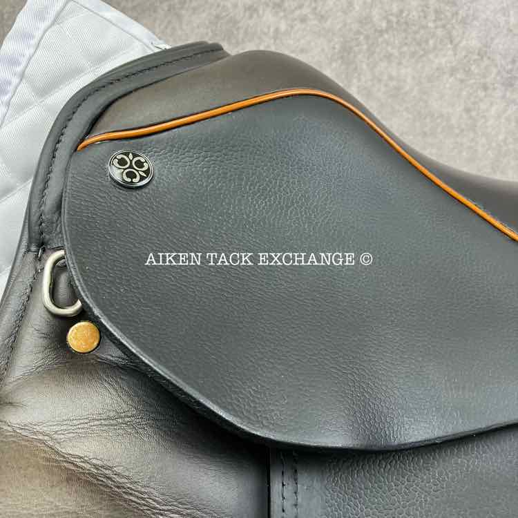 2019 Trilogy Amadeo Elite Dressage Saddle, 18" Seat, Medium Wide Tree, Wool Flocked Panels