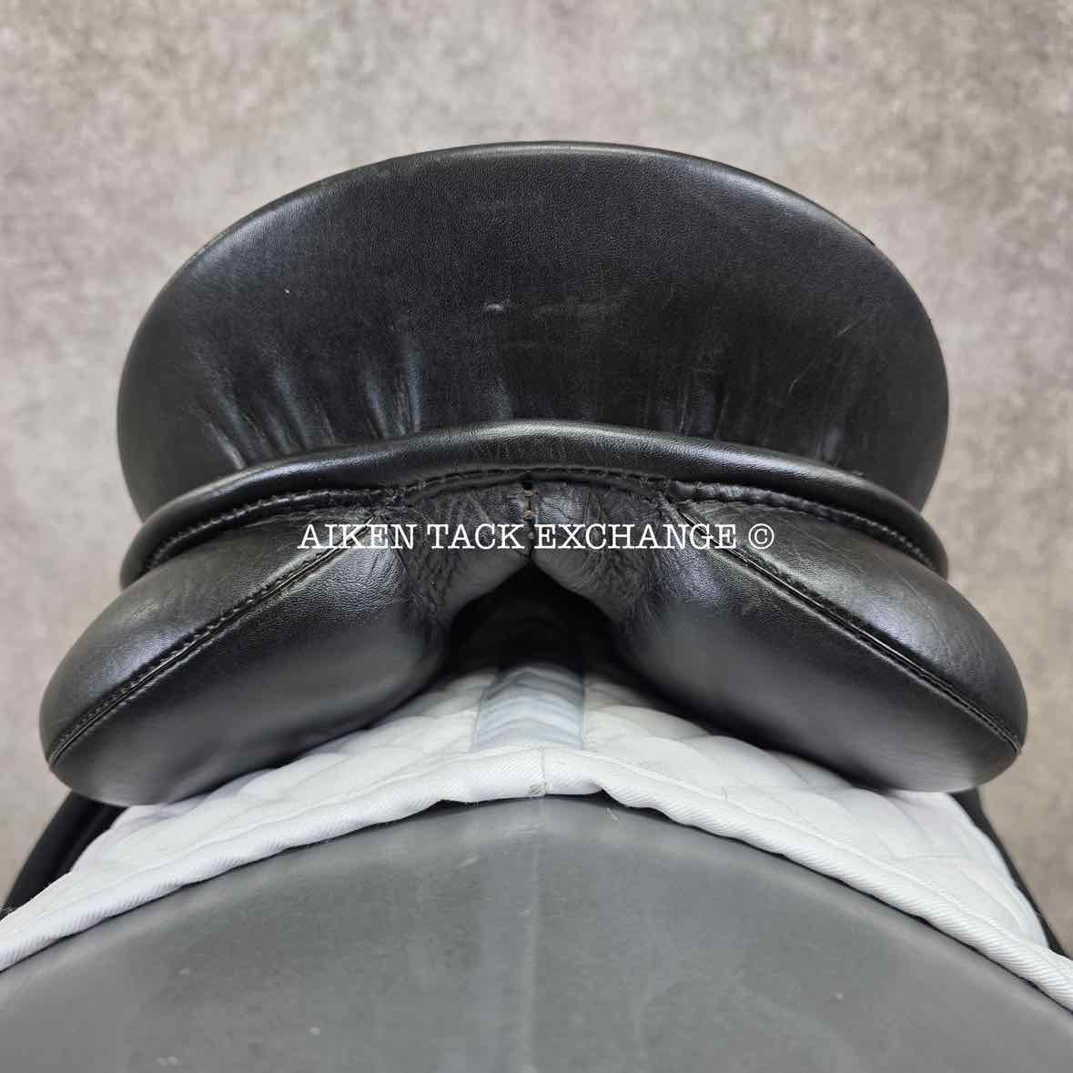2005 Passier Grand Gilbert Dressage Saddle, 17" Seat, Medium Wide Tree, Wool Flocked Panels