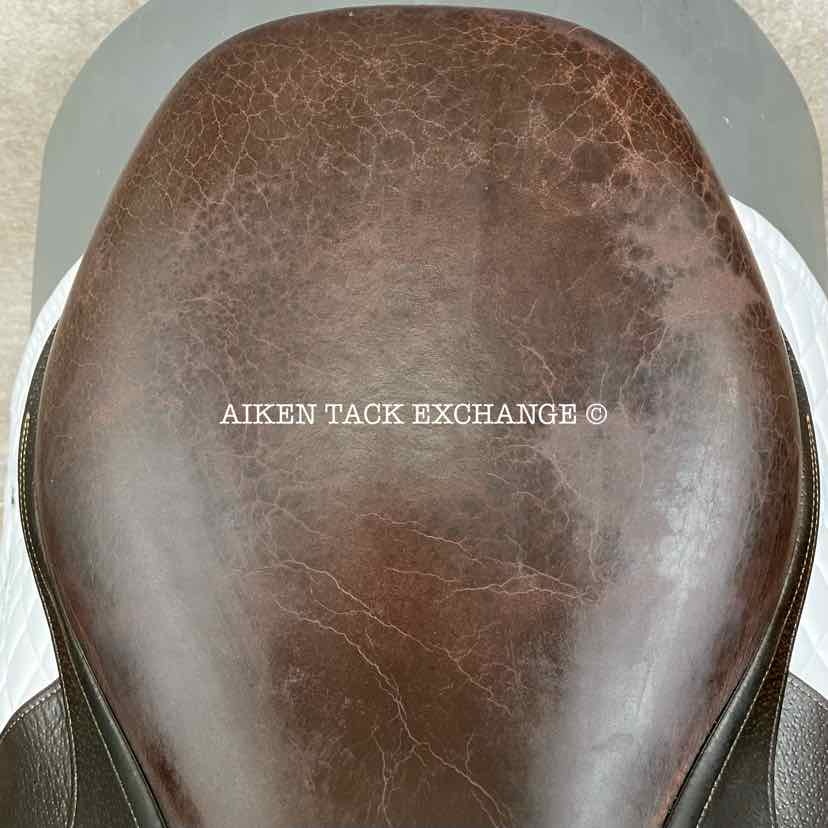Bruno De Heusch - BDH Close Contact Jump Saddle, 17" Seat, Medium Tree, Foam Panels