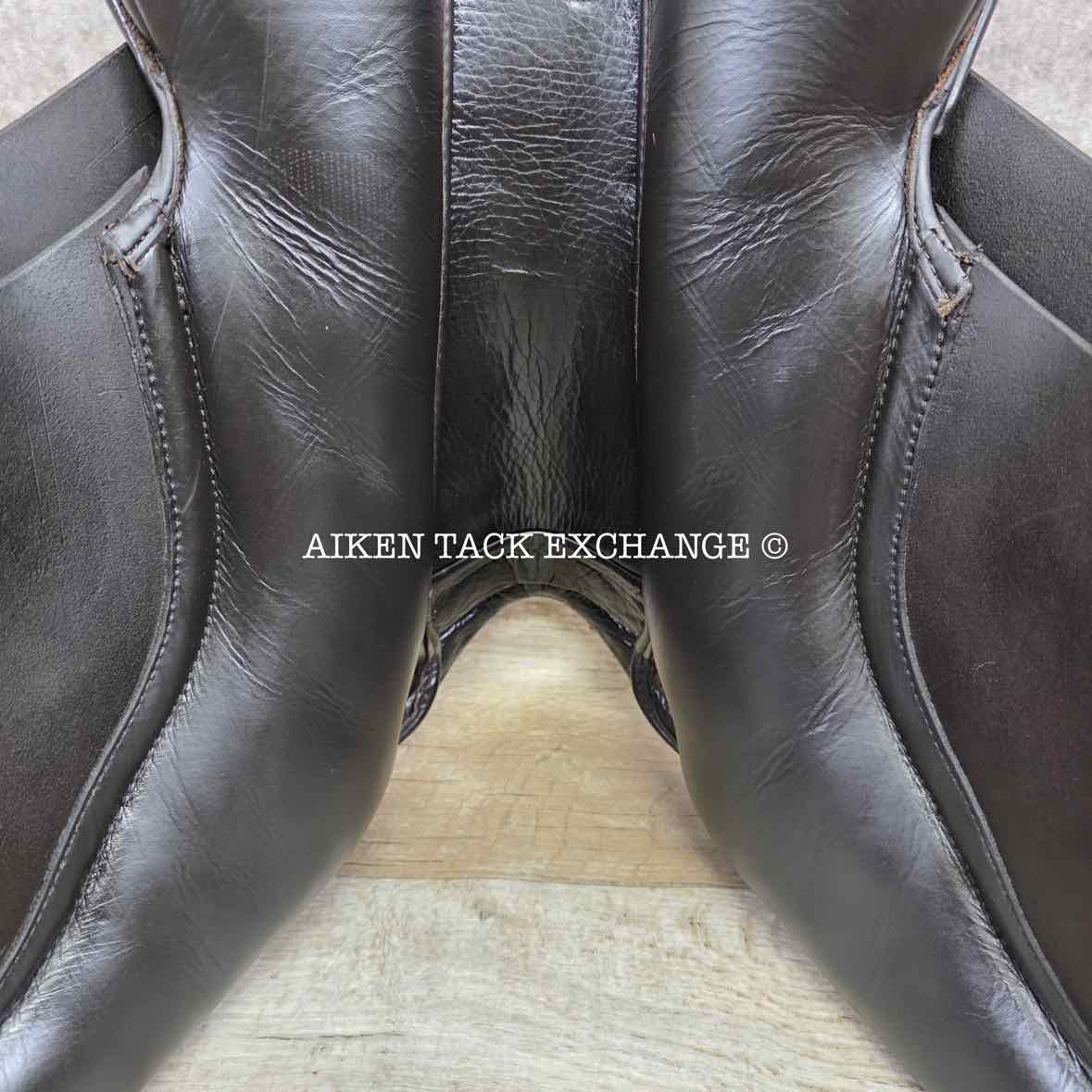 Kent & Masters Original Pony All Purpose Jump Saddle, 15.5" Seat, Adjustable Tree - Changeable Gullet, Wool Flocked Panels