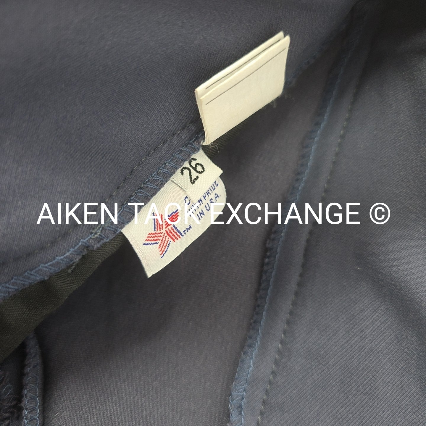 Tailored Sportsman Trophy Hunter Knee Patch Breeches, Size 26