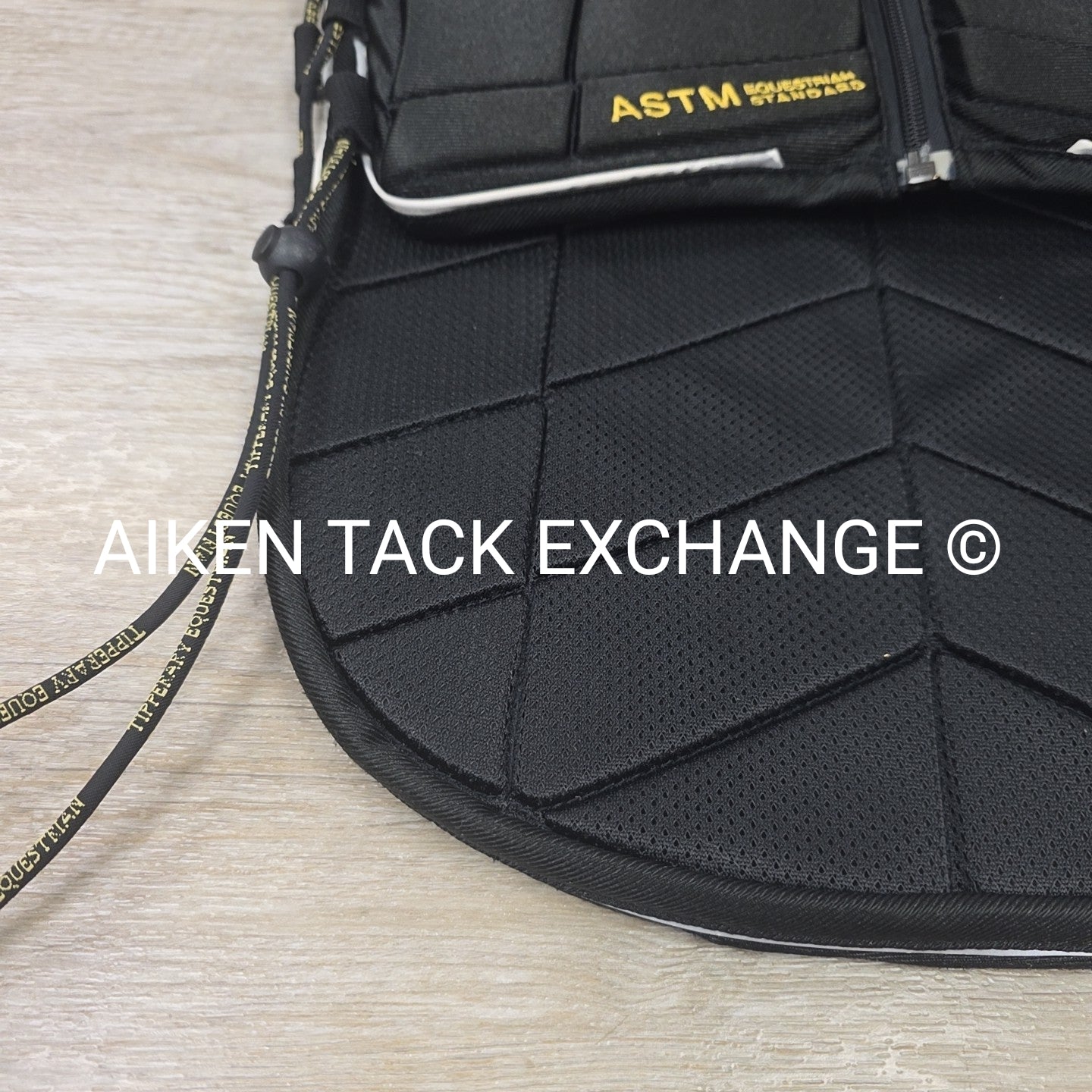 Tipperary Eventer Body Protector Safety XC Vest, Black, Size Youth Small YS - 30