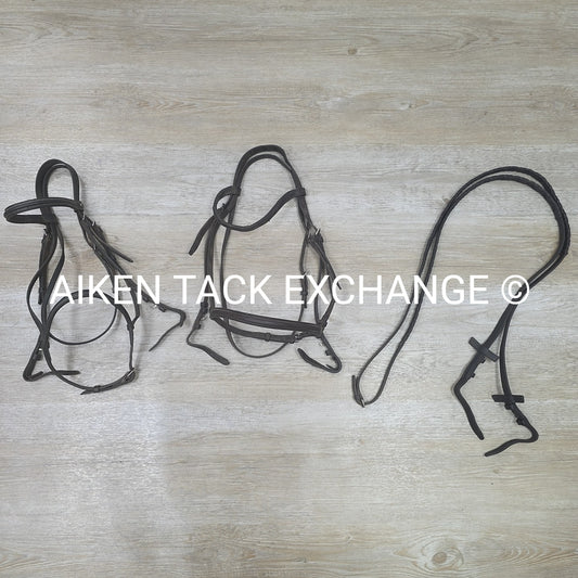 BARGAIN BUNDLE: 2 Bridles & 1 Pair Laced Reins