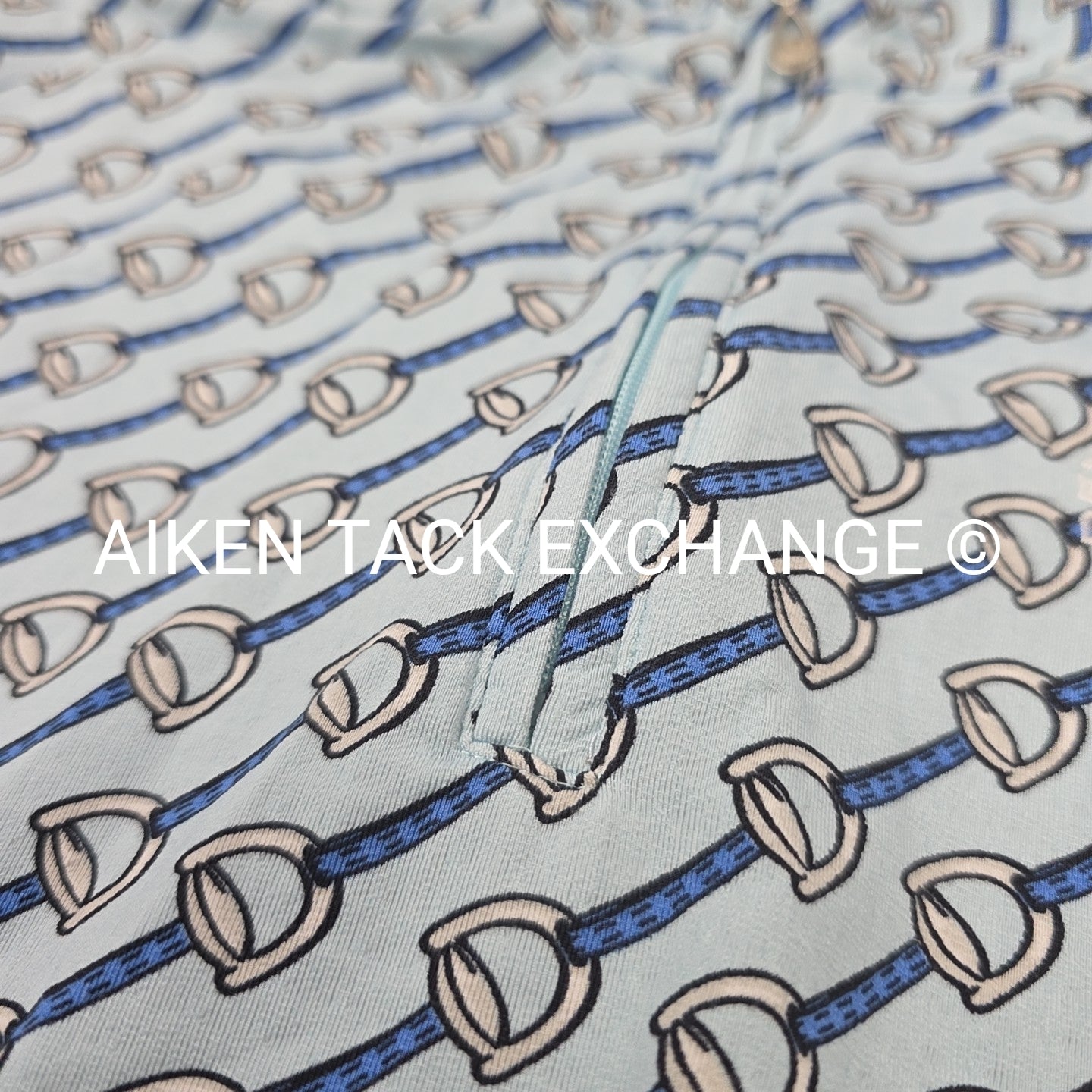 San Soleil Devon Horse Show Long Sleeve Sun Shirt, Size Large