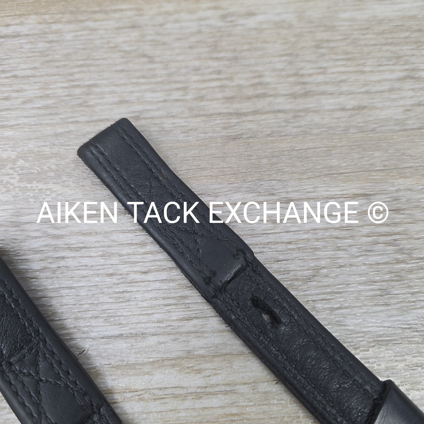 Prestige Single Strap Stirrup Leathers, Black, Size Medium