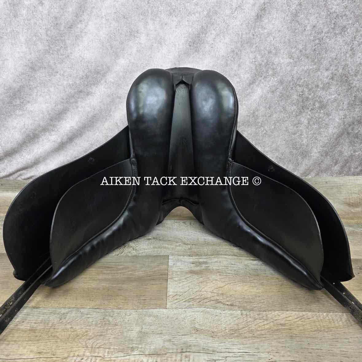 Thornhill Germania Klasse Dressage Saddle, 19" Seat, XX-Wide Hoop Tree, Wool Flocked Panels