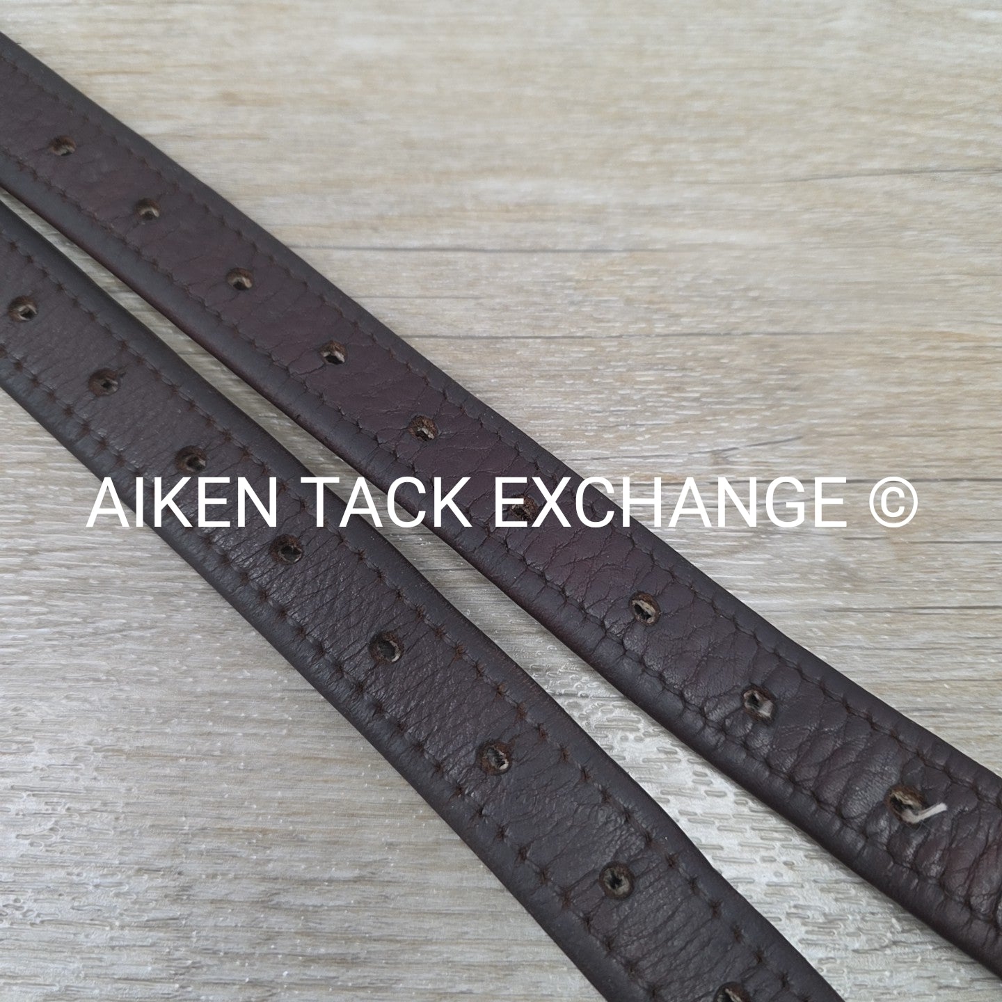 M. Toulouse Lined Stirrup Leathers, Brown, 54"