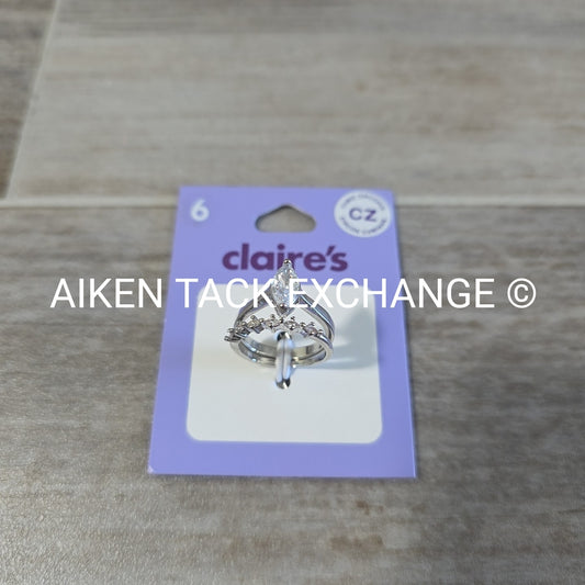 Claire's Stackable Rings - Size 6