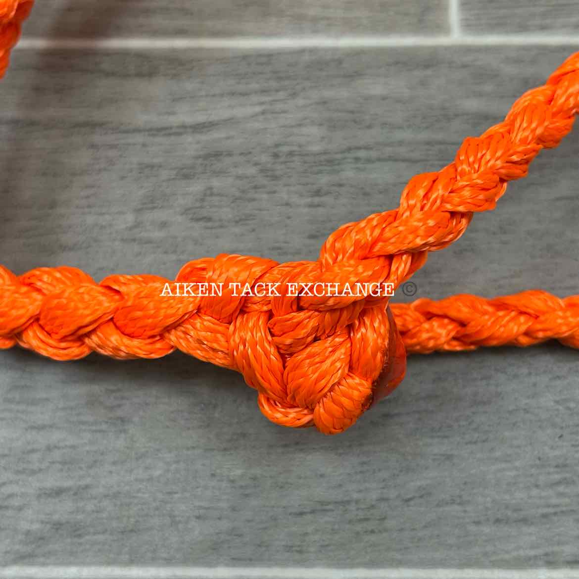 Braided Rope Halter with Lead