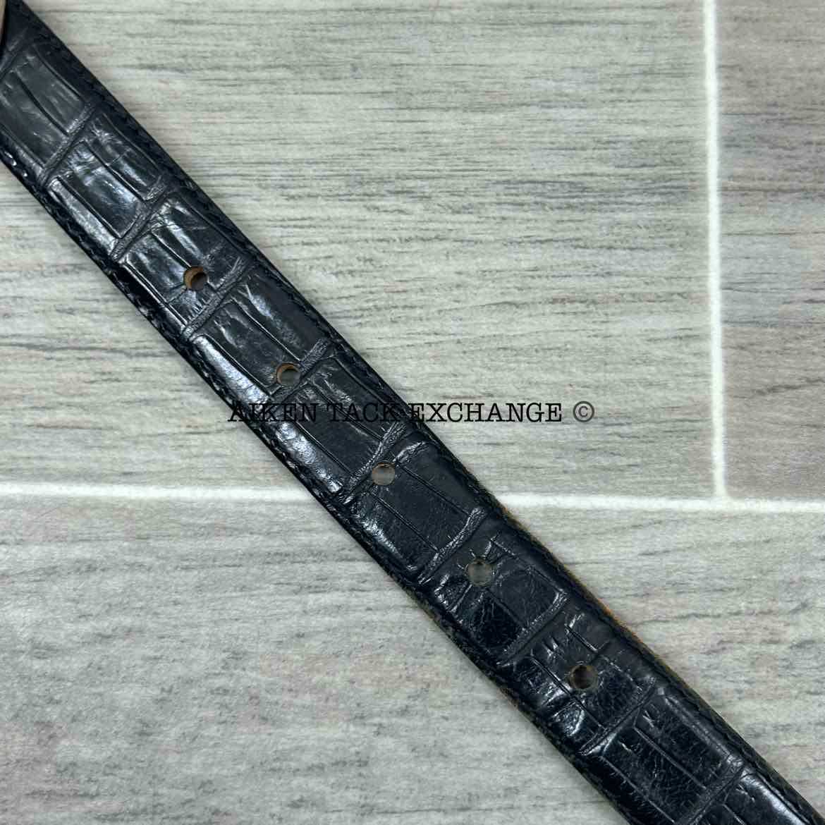 Enmon Leather Belt, Size Small