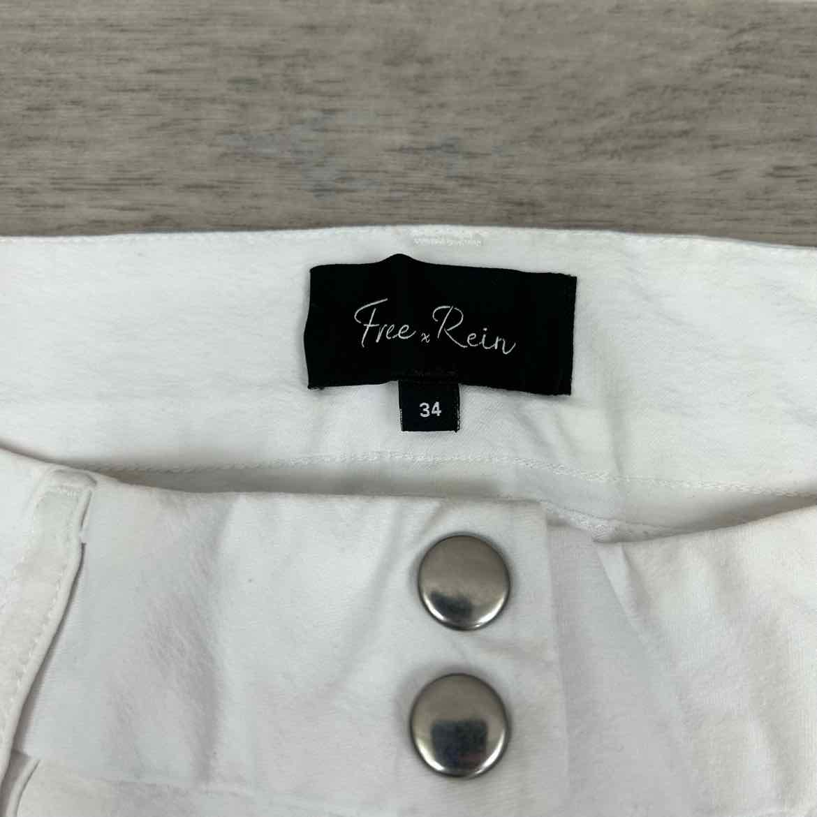 Free x Rein Hunt Pant Knee Patch Breeches, Size 34
