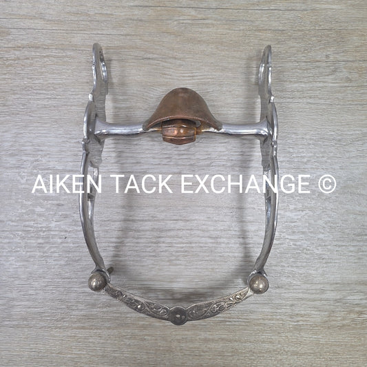 Ported Copper Covered Roller Shanked Bit 5"
