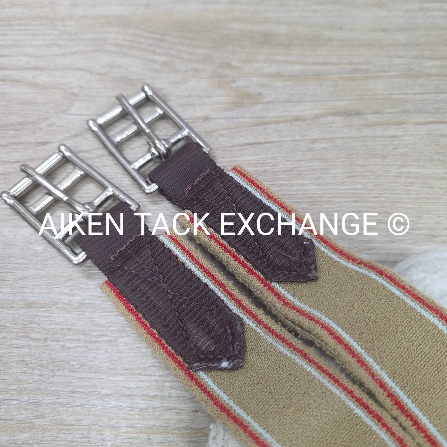 Fleece Girth with Double End Elastic, Brown, 48"
