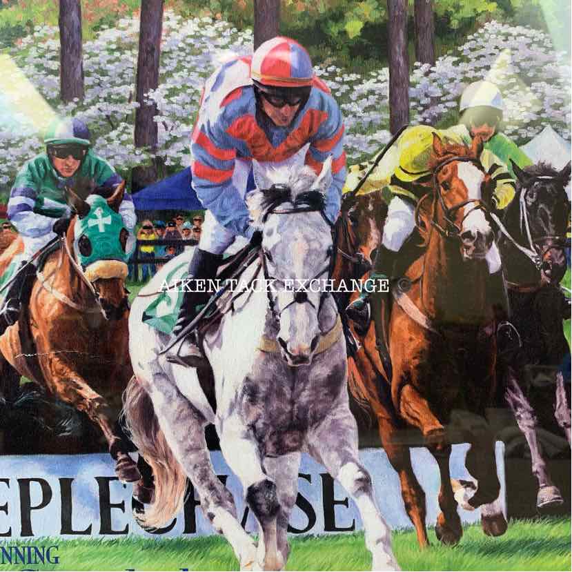 Aiken Steeplechase 2012 Print Signed by Artist D.J. Fitzgerald