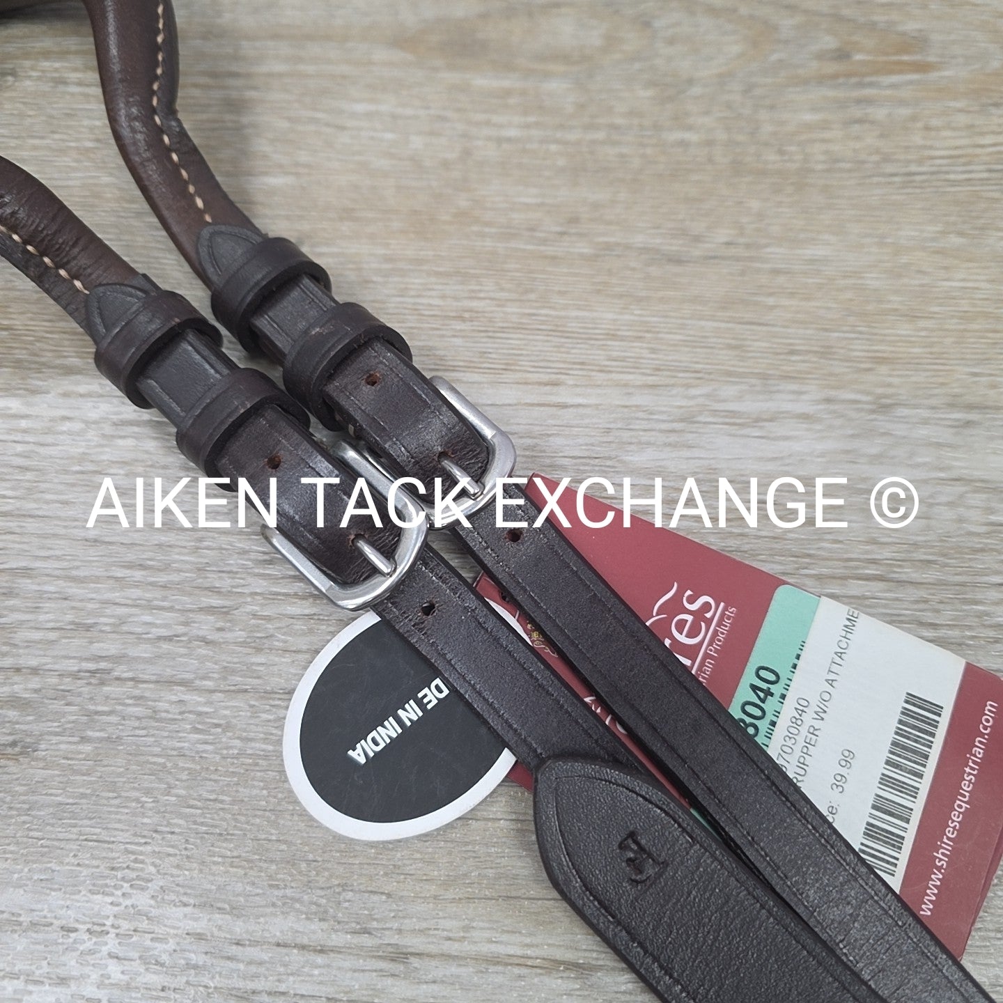 Shires Crupper, Brown, Oversize