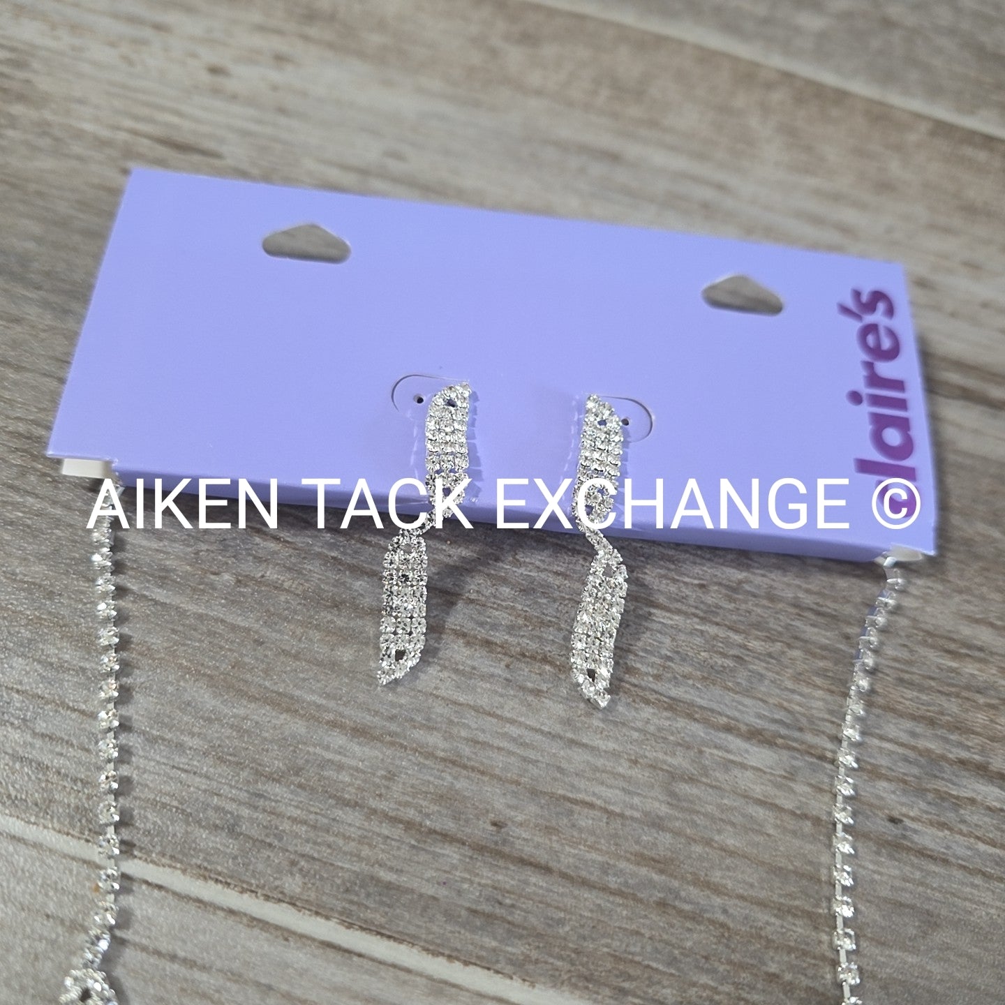 Claire's Bundle - 2 Pairs of Earrings, 2 Necklaces