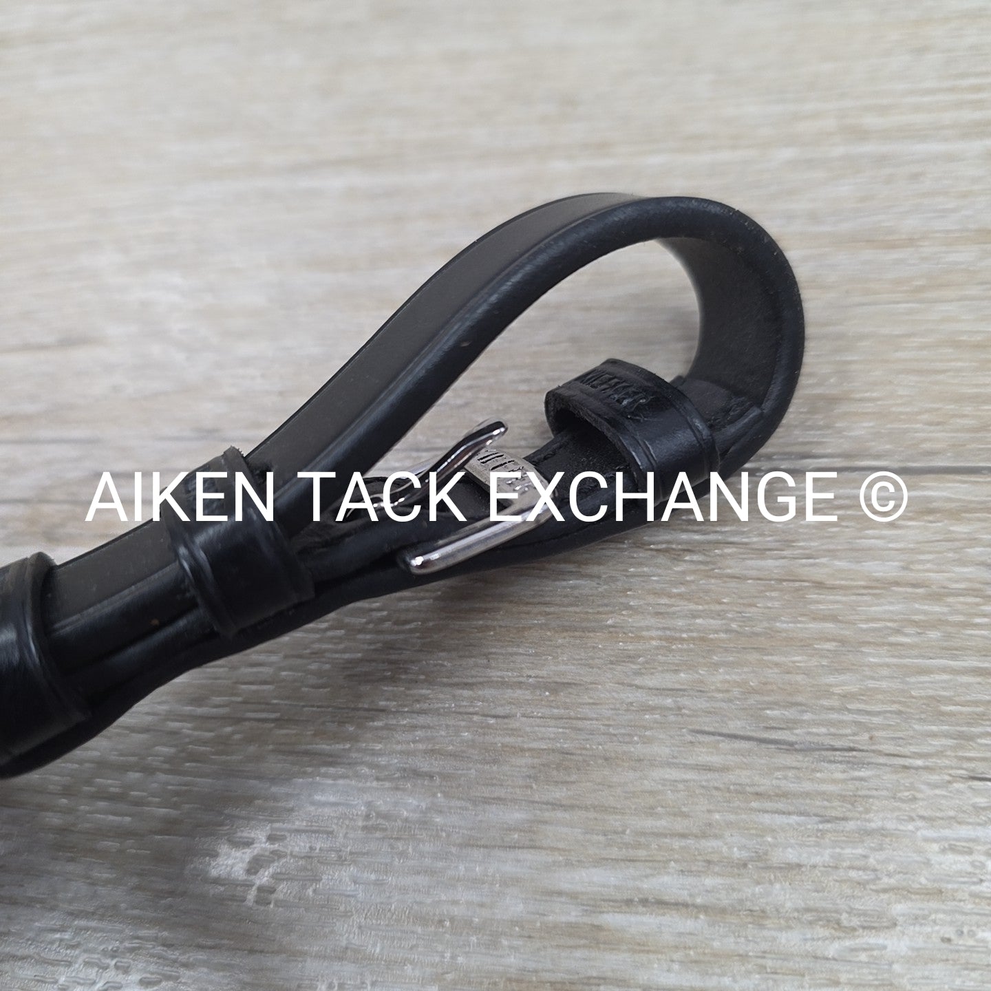 Keiffer Cotton Web Reins, Black, Size Full